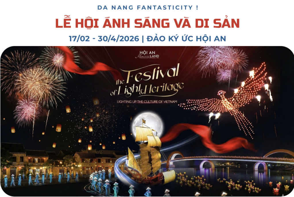 Experience the Ethereal Glow of the Light & Heritage Festival at Furama Villas Danang