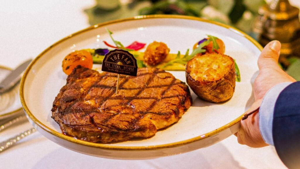 Premium steak experience at The Fan Steak House