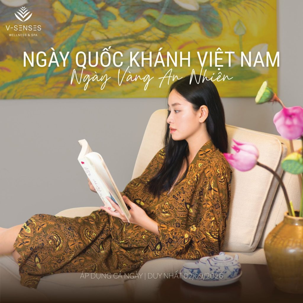 Top Spa Đà Nẵng Nên Đến Dịp Lễ 2/9 – Thư Giãn & Tái Tạo Năng Lượng Tại V-Senses Wellness & Spa