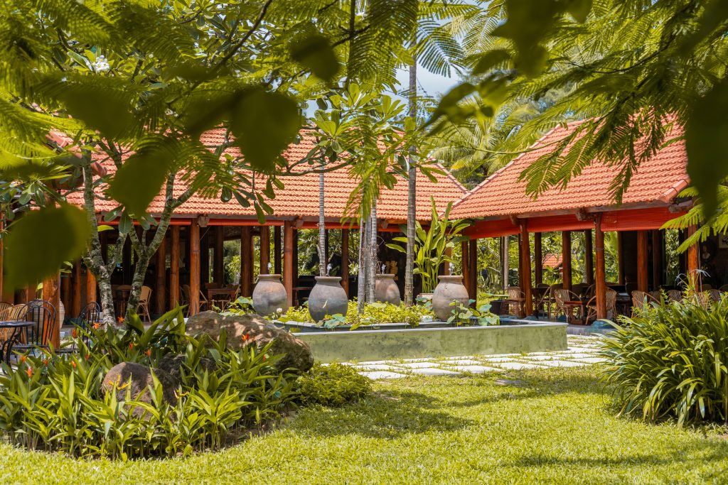 V-SENSES CAFE: A NATURE-INSPIRED COFFEE DESTINATION WITH PEACOCKS AT FURAMA VILLAS DANANG