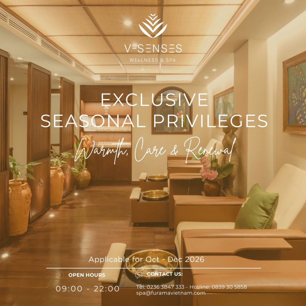 WARMTH & RENEWAL – A YEAR-END BODY AND MIND CARE EXPERIENCE AT V-SENSES WELLNESS & SPA
